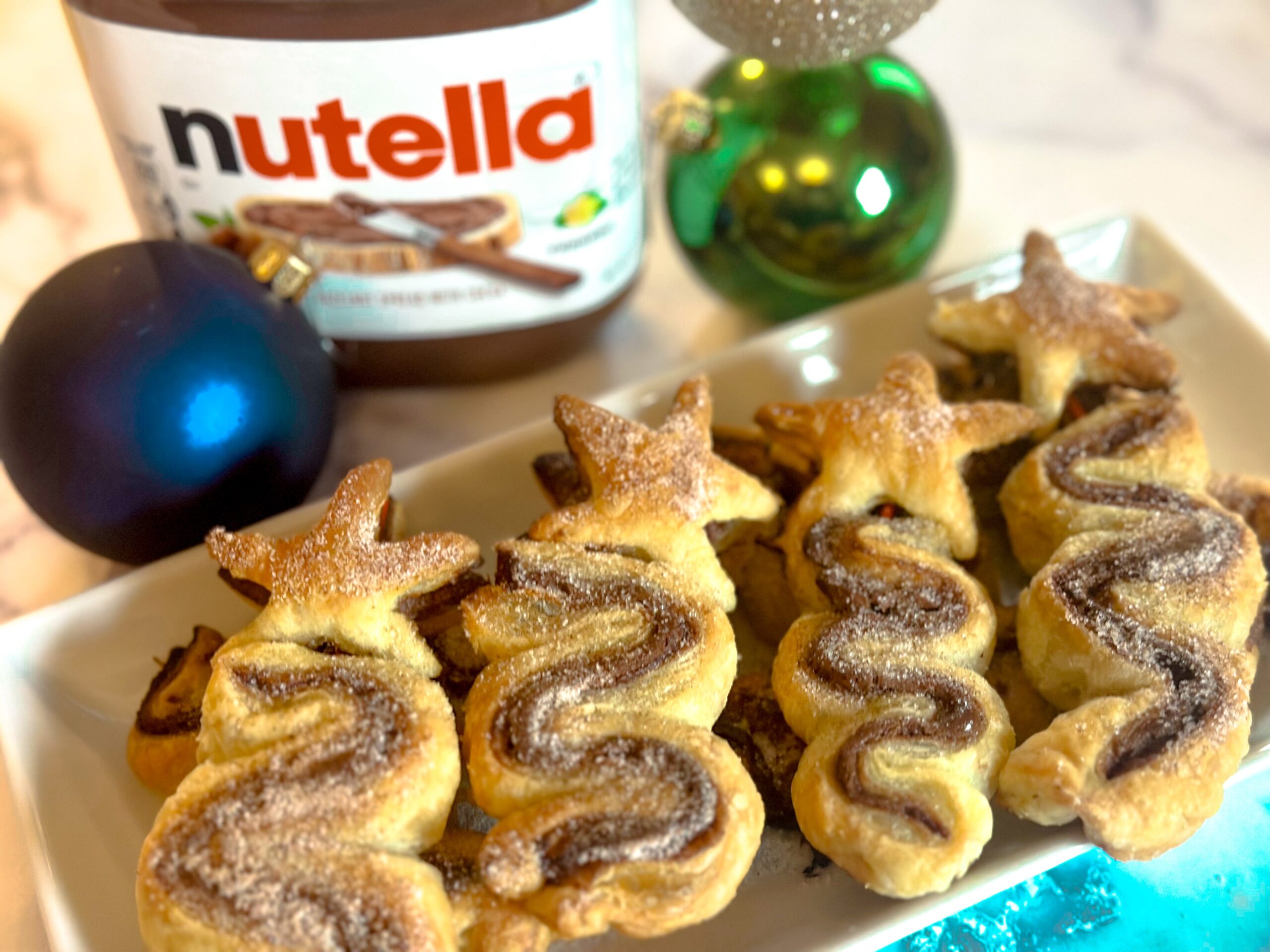 Nutella Pastry Christmas Tree Recipe